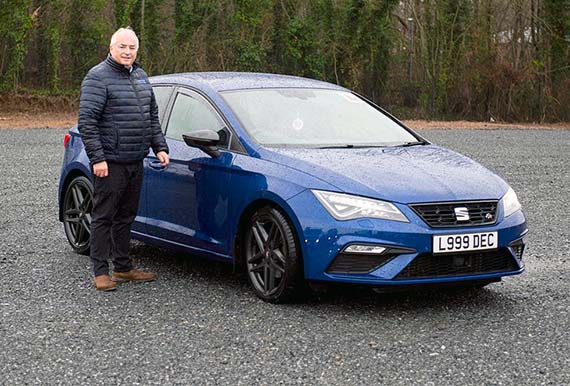 Declan Hamilton Driving instructor and CEO of the Hamilton School of Motoring